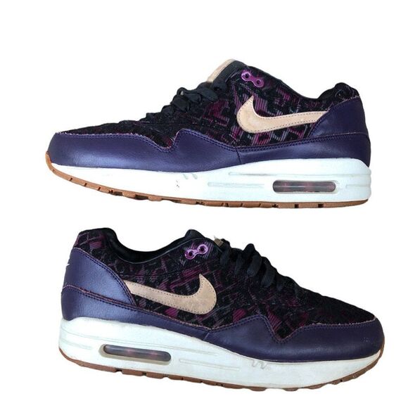 Rare 2013 Nike Air Max 1 Purple Dynasty Size 9 - Picture 15 of 16